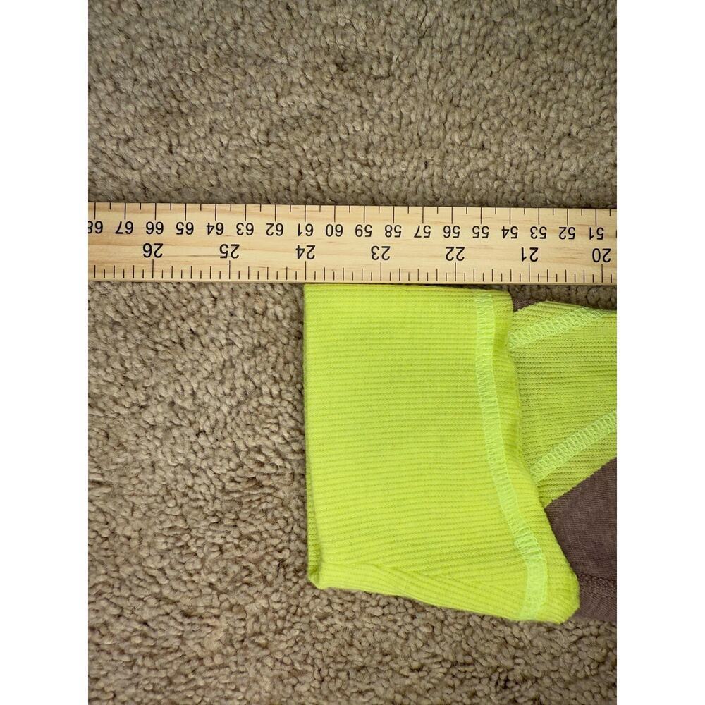FP Movement All About It Colorblock Long Sleeve Workout Top Elderberry Tea Med - Picture 7 of 12